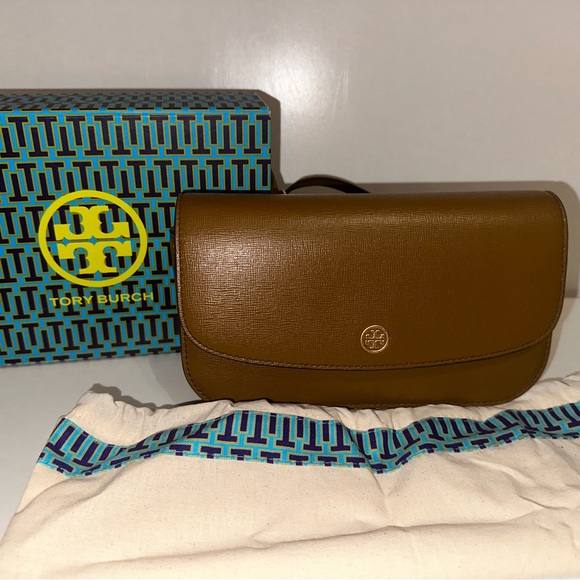 Tory Burch Pebbled Chain Crossbody - Picture 2 of 3